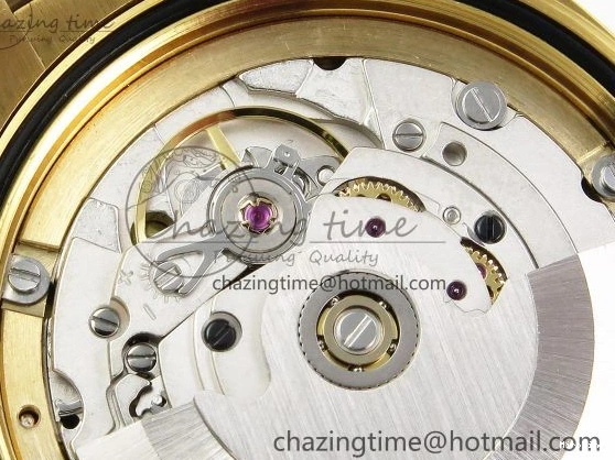 MiroTime 0324 Day Date 36 YG RAF Best Edition Brown Wave Dial on YG Bracelet A Effortless 1383